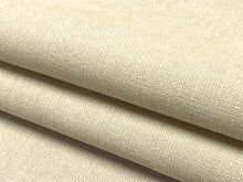 Load image into Gallery viewer, Designer Water &amp; Stain Resistant Cream Beige MCM Mid Century Modern Chenille Upholstery Fabric