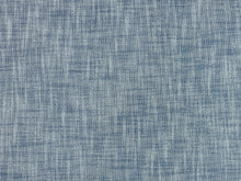 Load image into Gallery viewer, 1 2/3 Yd Designer Water &amp; Stain Resistant Navy Blue White MCM Mid Century Modern Tweed Upholstery Fabric