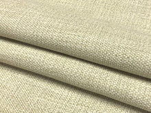 Load image into Gallery viewer, Designer Water &amp; Stain Resistant Beige Cream MCM Mid Century Modern Linen Blend Upholstery Fabric
