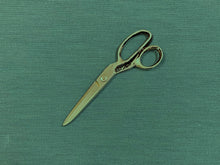 Load image into Gallery viewer, Designer Water &amp; Stain Resistant Teal Green MCM Mid Century Modern Chenille Upholstery Fabric