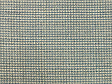 Load image into Gallery viewer, Sunbrella Hybrid Sky Aqua Blue Cream Tweed Upholstery Fabric WHS 3095