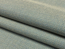 Load image into Gallery viewer, Sunbrella Hybrid Sky Aqua Blue Cream Tweed Upholstery Fabric WHS 3095