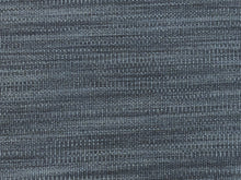 Load image into Gallery viewer, Designer Wool Linen Navy Denim Blue MCM Mid Century Modern Tweed Heavy Duty Upholstery Fabric