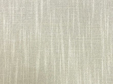Load image into Gallery viewer, Designer Water &amp; Stain Resistant Beige Faux Linen MCM Mid Century Modern Tweed Upholstery Fabric