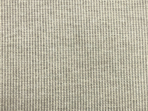1 1/2 Yd Designer Water & Stain Resistant Grey Taupe Wool Blend MCM Mid Century Modern Chenille Upholstery Fabric