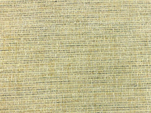 Load image into Gallery viewer, 1 3/4 Yd Designer Water &amp; Stain Resistant Cream Aqua Seafoam Green MCM Mid Century Modern Upholstery Fabric
