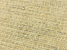 Load image into Gallery viewer, 1 3/4 Yd Designer Water &amp; Stain Resistant Cream Aqua Seafoam Green MCM Mid Century Modern Upholstery Fabric