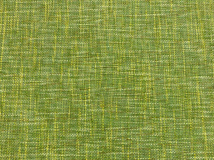 1 1/2 Yd Designer Lime Green Cream MCM Mid Century Modern Tweed Upholstery Fabric
