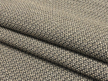 Load image into Gallery viewer, Designer Grey Taupe Beige MCM Mid Century Modern Tweed Upholstery Fabric