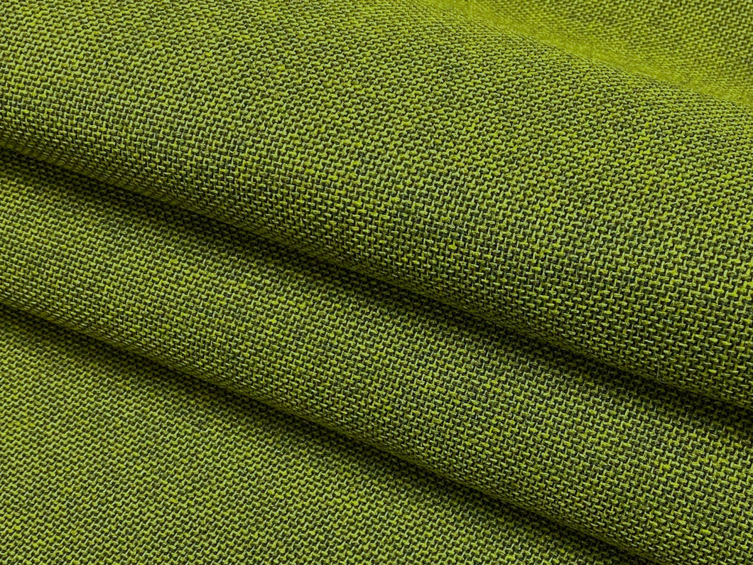 1 3/4 Yd Designer Water & Stain Resistant Olive Green Upholstery Fabric