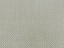 Load image into Gallery viewer, 1 3/4 Yd Designer Blue Cream Herringbone Tweed Upholstery Fabric