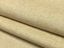 Load image into Gallery viewer, Designer Water &amp; Stain Resistant Linen Viscose Beige Oatmeal Upholstery Drapery Fabric