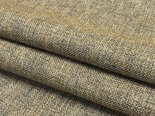 Load image into Gallery viewer, 1 2/3 Yd Designer Grey Blue Beige MCM Mid Century Modern Tweed Upholstery Fabric