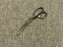 Load image into Gallery viewer, 1 2/3 Yd Designer Grey Blue Beige MCM Mid Century Modern Tweed Upholstery Fabric