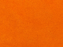 Load image into Gallery viewer, Designer Orange Water &amp; Stain Resistant Softened Faux Leather Upholstery Vinyl