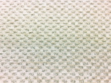 Load image into Gallery viewer, Designer Ivory Sage Green Geometric Water &amp; Stain Resistant Upholstery Fabric