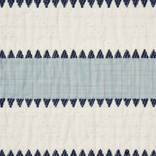 Load image into Gallery viewer, SCHUMACHER ISOLDE STRIPE FABRIC 76750 / SKY