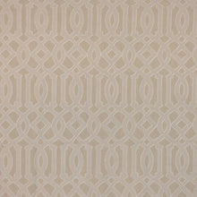 Load image into Gallery viewer, 4 Colors Embroidered Trellis Drapery Fabric Beige Ivory Gray Cream / RMIL13