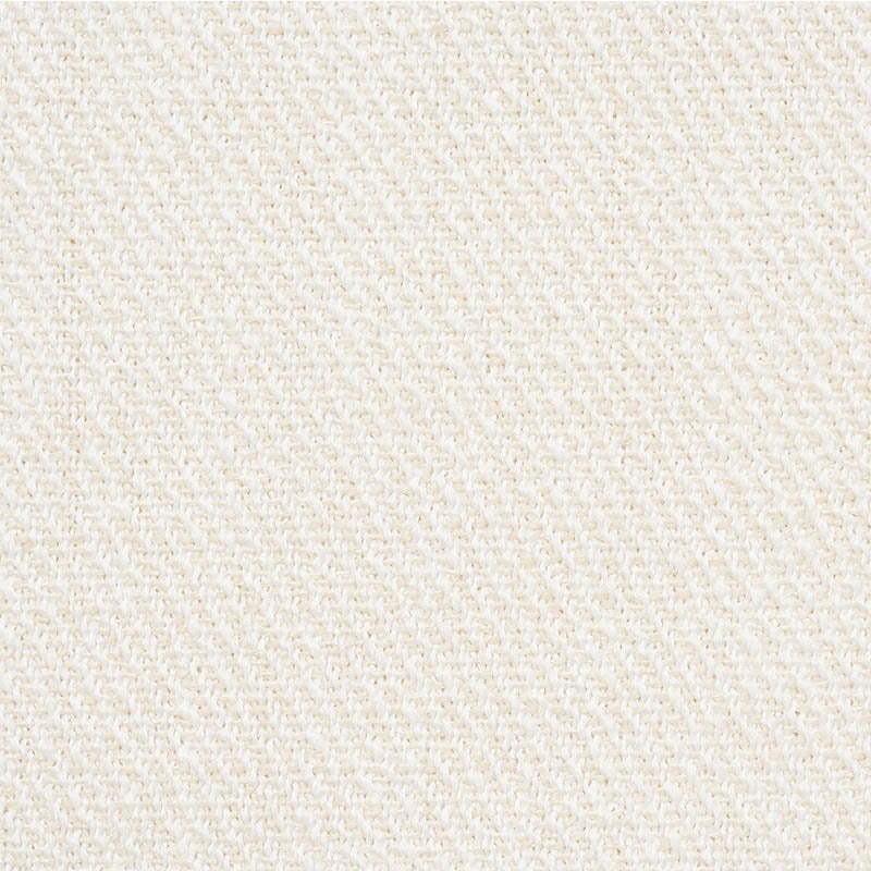 SCHUMACHER EVERETT PERFORMANCE TWILL WATER REPELLENT STAIN RESISTANT FABRIC / IVORY
