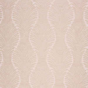 Botanical Fern Upholstery Drapery Cream Fabric / Ivory RMIL1