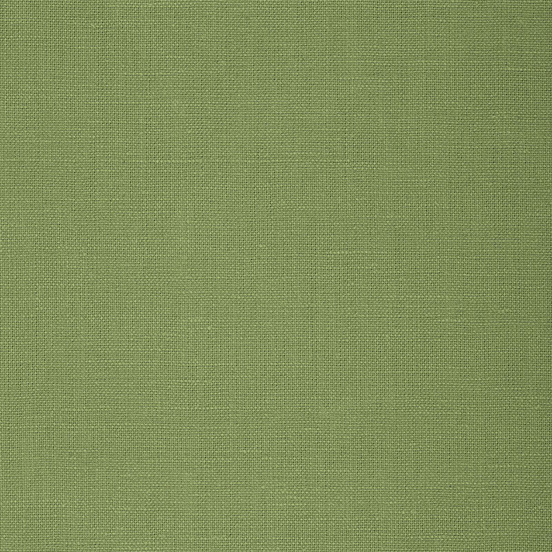 SCHUMACHER GWENETH LINEN FABRIC / IVY