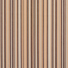 Load image into Gallery viewer, Essentials Indoor Outdoor Brown Beige Stripe Upholstery Fabric / Dune