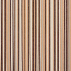 Essentials Indoor Outdoor Brown Beige Stripe Upholstery Fabric / Dune