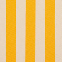 Load image into Gallery viewer, Essentials Outdoor Yellow Stripe Upholstery Fabric / Marigold