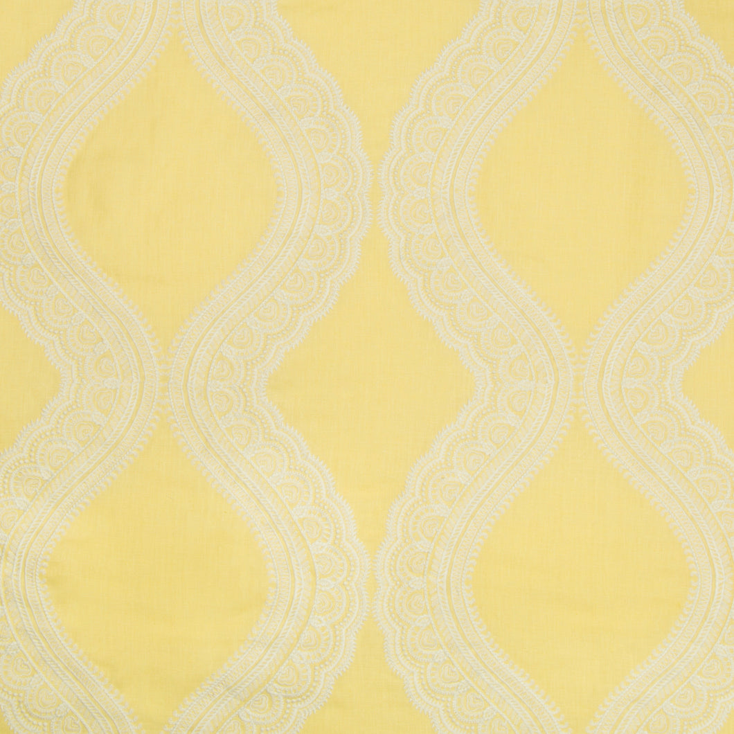Brunschwig & Fils Isoline Emb Fabric / Canary
