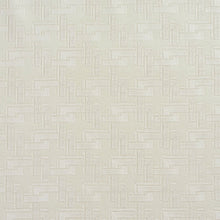 Load image into Gallery viewer, Essentials Heavy Duty Ivory Geometric Upholstery Vinyl / Pearl