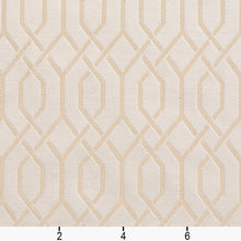 Load image into Gallery viewer, Essentials Heavy Duty Upholstery Drapery Fabric / Ivory Lattice