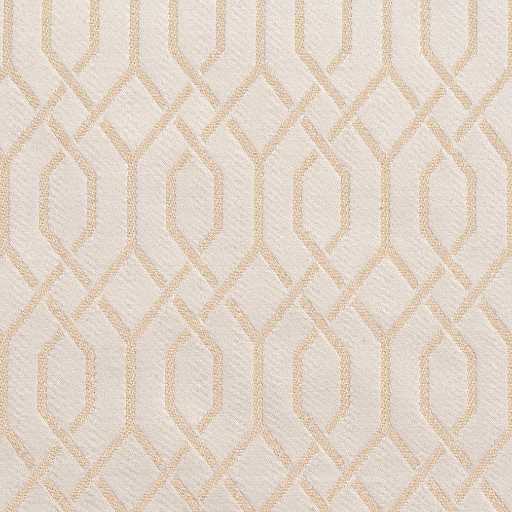 Essentials Heavy Duty Upholstery Drapery Fabric / Ivory Lattice