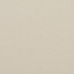 Essentials Cotton Twill Ivory Upholstery Fabric / Natural