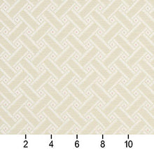 Load image into Gallery viewer, Essentials Upholstery Drapery Fabric Ivory / Rose Lattice