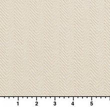 Load image into Gallery viewer, Essentials Upholstery Сhevron Fabric / Ivory