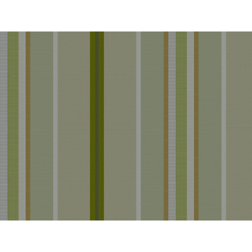 Brunschwig & Fils Twist Stripe Fabric / Celeri