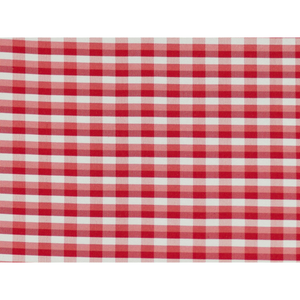 Brunschwig & Fils La Strada Check Fabric / Pekin Red