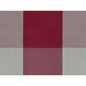 Brunschwig & Fils St Petersburg Plaid Fabric / Rouge Chinois