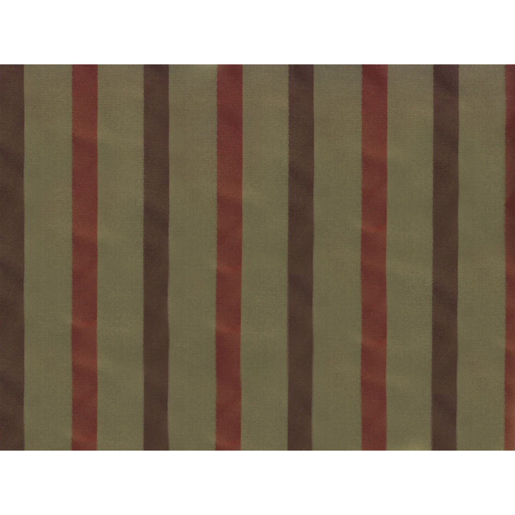 Brunschwig & Fils Modern Stripe Fabric / Carmin
