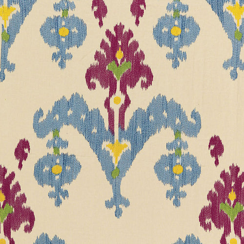 SCHUMACHER RAJA EMBROIDERY FABRIC / JEWEL