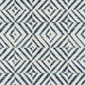 SCHUMACHER JUBILEE FABRIC / BLUE