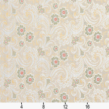 Load image into Gallery viewer, Essentials Jacquard Damask Upholstery Drapery Fabric Beige / Spring