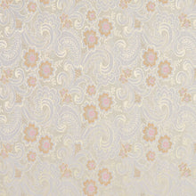 Load image into Gallery viewer, Essentials Jacquard Damask Upholstery Drapery Fabric Ivory / Rose