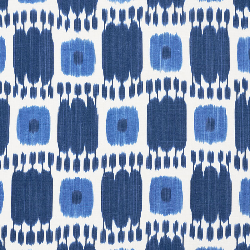 SCHUMACHER KANDIRA FABRIC / BLUES