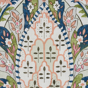 SCHUMACHER LAYLA PAISLEY FABRIC / MULTI