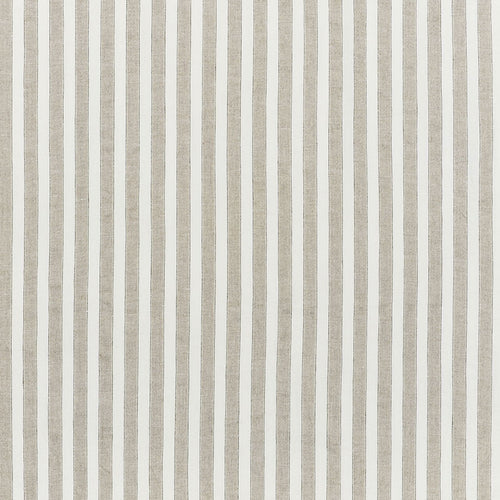 SCHUMACHER REGATTA LINEN STRIPE FABRIC / LINEN