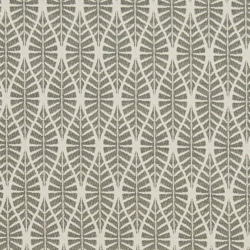 Essentials Heavy Duty Lattice Upholstery Drapery Fabric / Gray White