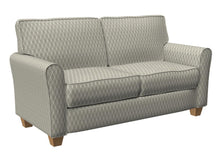 Load image into Gallery viewer, Essentials Heavy Duty Lattice Upholstery Drapery Fabric / Gray White