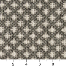 Load image into Gallery viewer, Essentials Heavy Duty Lattice Upholstery Drapery Fabric / Gray White