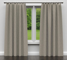 Load image into Gallery viewer, Essentials Heavy Duty Lattice Upholstery Drapery Fabric / Gray White